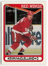 1990-91 Kevin McClelland O-Pee-Chee - Detroit Red Wings