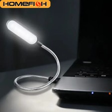 HOMEFISH Mini USB LED Night Light - Flexible Reading Lamp