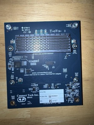 Connect Tech Mimic Jetson AGX Xavier to Jetson TX2/TX2I/TX1 Adapter