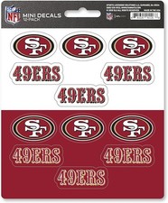 FANMATS NFL Unisex-Teen NFL Mini Decal 12-E2pk