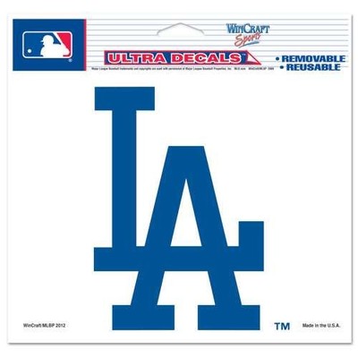 LA Dodgers Ultra decals 5'' x 6''