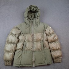 Columbia Jacket Youth XS Green Omni Heat Hooded Puffer Insulated Ski Winter