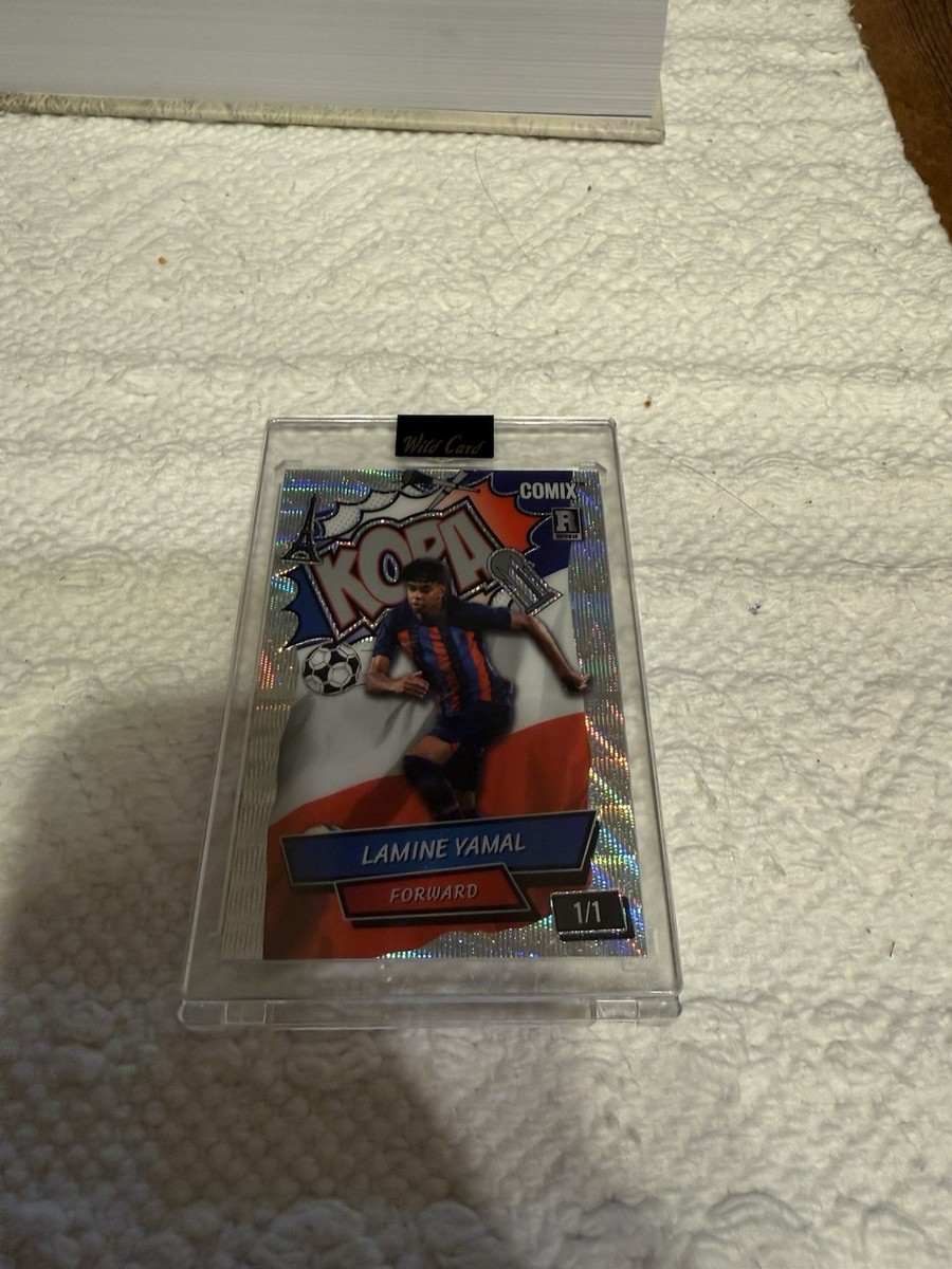 Lamine Yamal 1/1 Comix Rookie Card Ultra Rare | eBay
