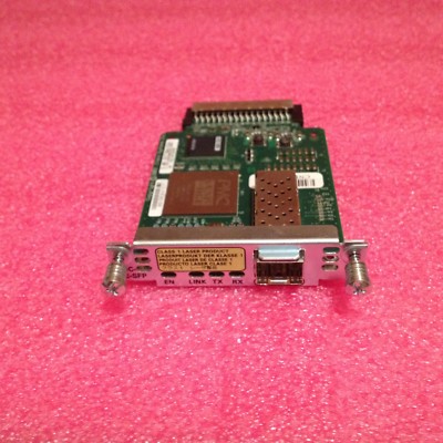 Cisco HWIC-1GE-SFP 1-Port High Speed Wan Interface Card FAST SHIPPING