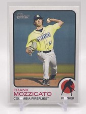 Frank Mozzicato 2022 Topps Heritage Minors Base Set #31 Kansas City Royals