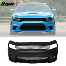 For 15-23 Charger Sedan 15 SRT Hellcat Style Front Bumper Conversion Replacement