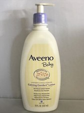 Aveeno Baby Lavender Vanilla Scented Calming Comfort Lotion 18 fl. oz.