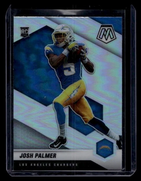 2021 Mosaic #329 Josh Palmer Rookie Chargers Prizm Silver