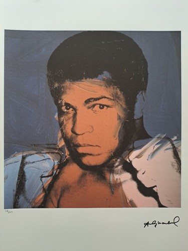 Andy Warhol signierte Lithographie - Ali + Kennedy + Lennon + Monroe + Jackson + Bergman