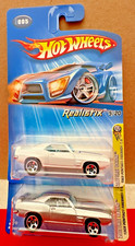 Hot Wheels 2005 1969 Pontiac Firebird T/A Lot of 2 Variations - White and Silver