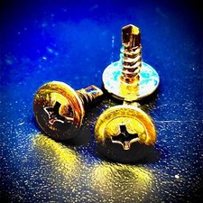 Wafer Self Drilling Drywall Screws Zinc BZP