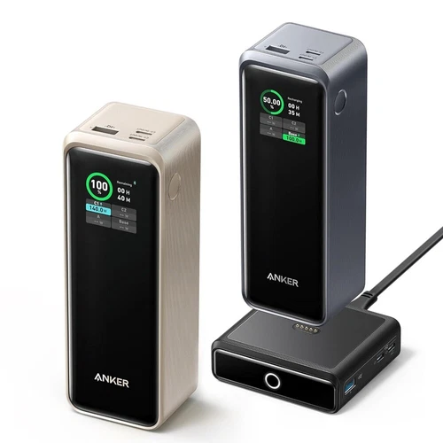 Anker Prime 3-Port Power Bank 27650mAh 250W USB-C Portable Charger withSmart App