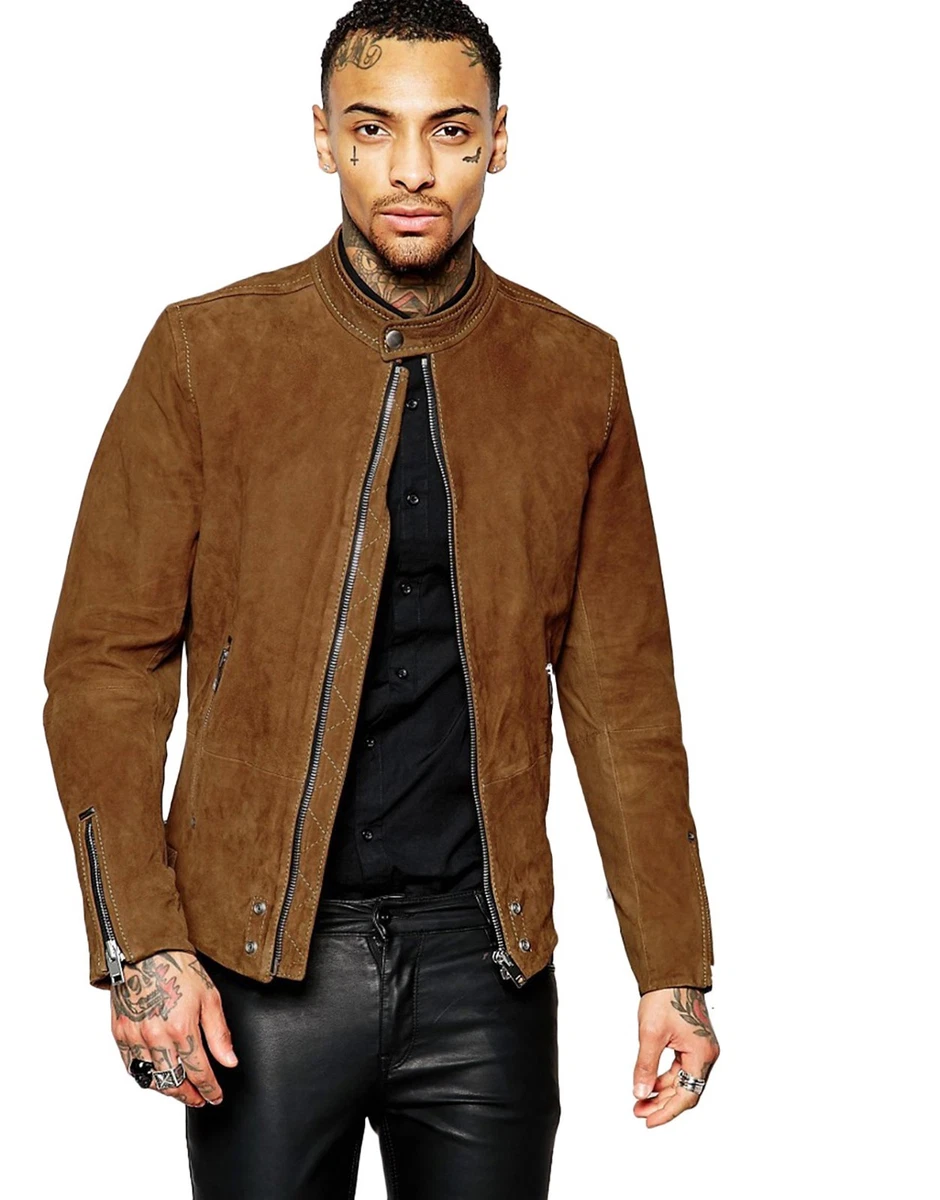 Leather jacket mens clearance 3xl