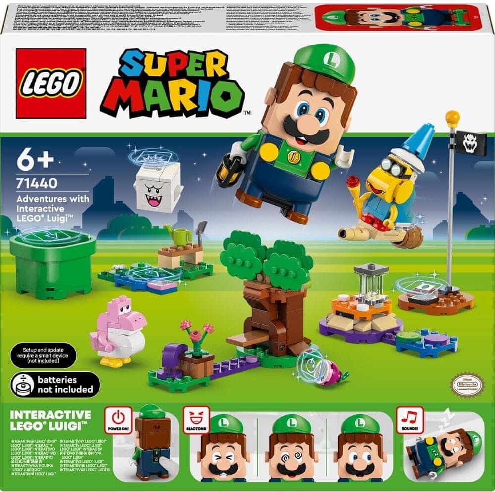 LEGO Super Mario Adventures with Interactive LEGO Luigi 71440 Kit