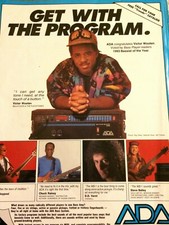 Victor Wooten, ADA Amplifiers, Full Page Vintage Promotional Ad