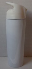 Nike SS Hypercharge Straw Insulate Water Bottle Steel 16oz White/White