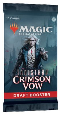 1x Innistrad: Crimson Vow Draft Booster Pack - MTG - SEALED