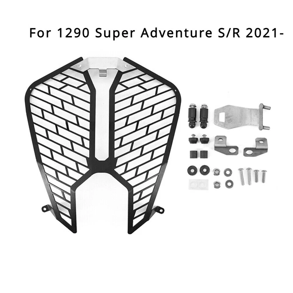 For 1290 Super Adventure S/R 2021- Headlight Protector Cover Grille Guards - Image 2 of 4