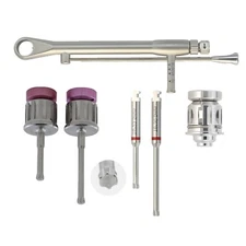 Dental Implant Drivers SCS Screwdriver Latch Manual Torque Wrench Adapter Kit
