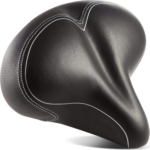 Bikeroo Bike Seat Oversized Extra Wide Cruiser Bicycle Outdoor/Exercise/Pelaton