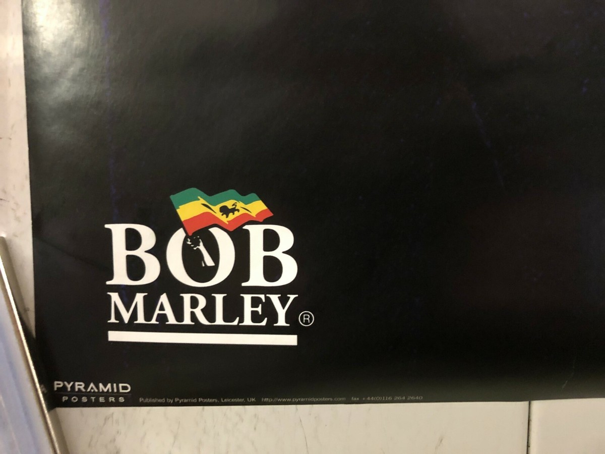 VINTAGE MUSIC POSTER Bob Marley Selassie Classic Reggae Ska