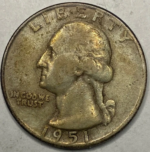 1951-D Washington Quarter — photo from another recent sale