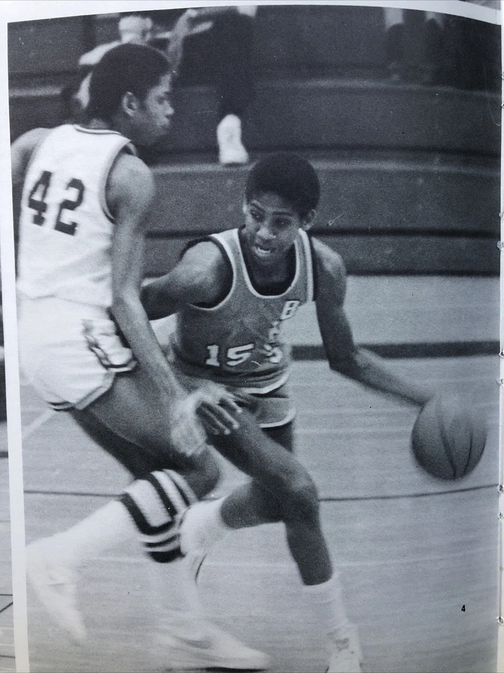 REGGIE & CHERYL MILLER - 1981 Riverside Poly HS 年鉴 NBA 传奇,加州大学洛杉矶分校南加州大学 — 第 3/4 张图片