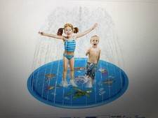 Inflatable Baby/Children's Pool - with 66'' Shape Center Sprinkler ..Fish