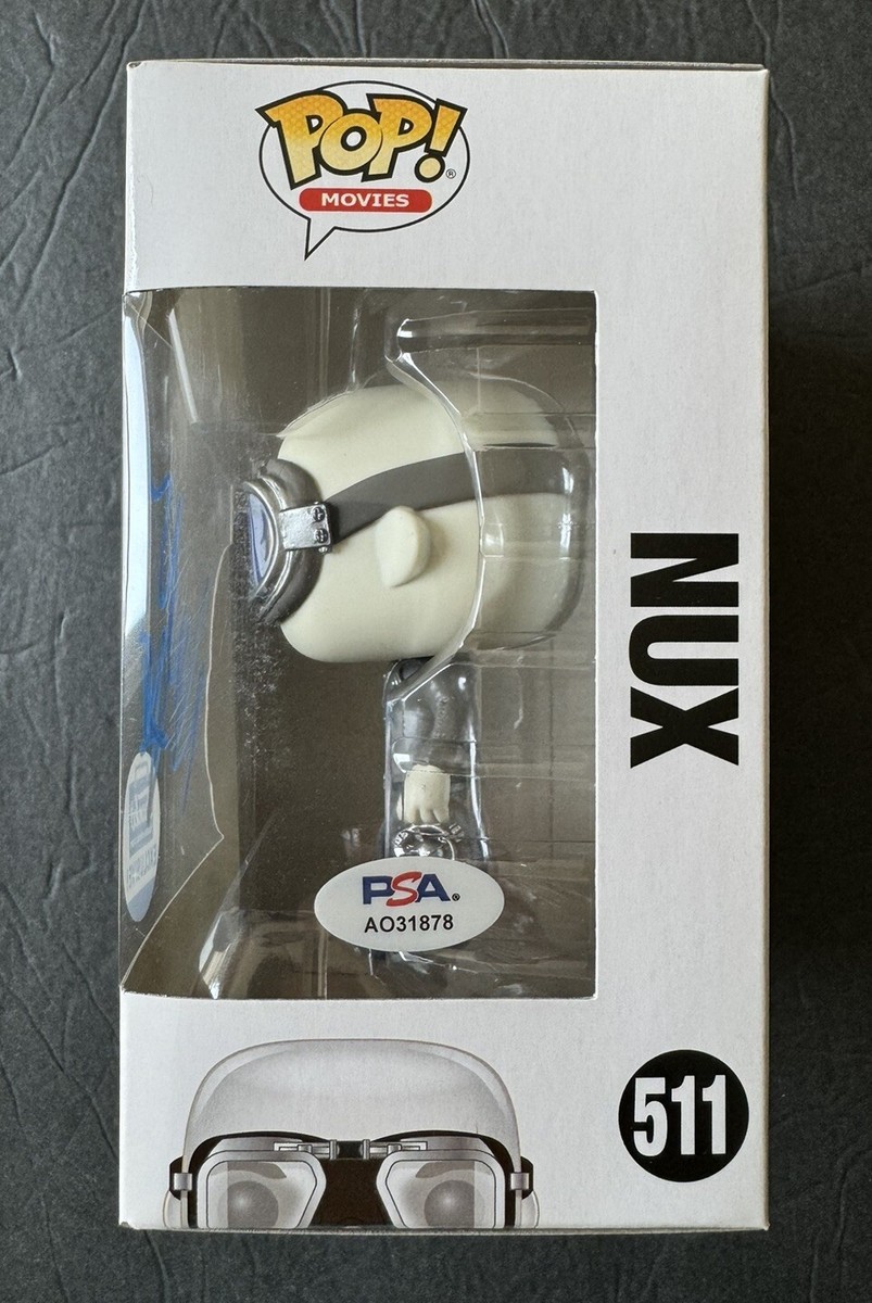 NICHOLAS HOULT SIGNED NUX FUNKO POP 511 MAD MAX FURY ROAD