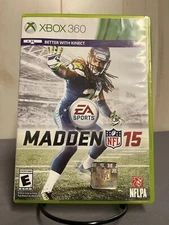 Madden NFL 15 (Microsoft Xbox 360, 2014) Tested Working No Manual