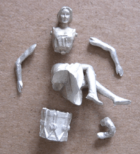 Valiant Miniatures Kit # 9846 - Camp Follower - 54mm - Bild 2 von 2