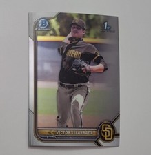 Victor Lizarraga 2022 Bowman Chrome Prospects #BCP-127 San Diego Padres