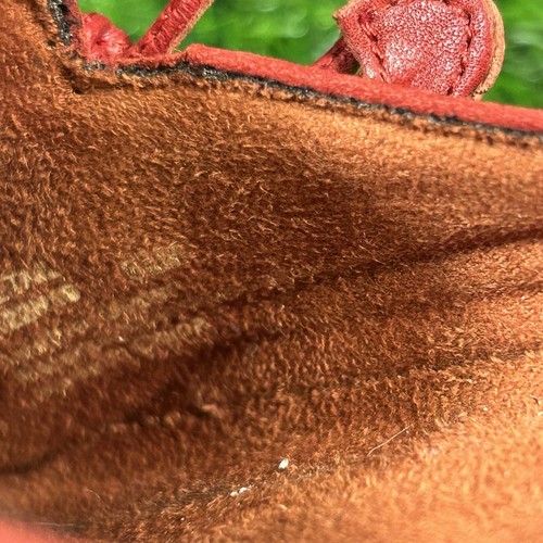 Naturalizer Mules Womens 6.5 M Red Suede Shoes Flats Casual Comfort Slip On - Picture 8 of 13