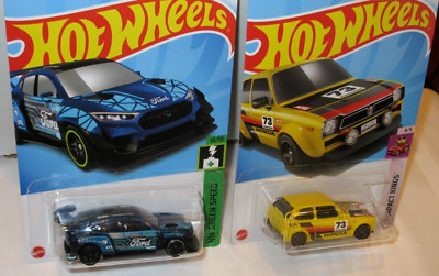 2024 HOT WHEELS TREASURE HUNTS  ~FORD MUSTANG MACH-E 1400 & '73 HONDA CIVIC~