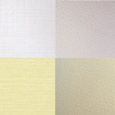 A4 Textured Card White / Ivory / Linen / Hammer / Smooth 300gsm HIGH QUALITY