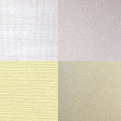 A4 Textured Card White / Ivory / Linen / Hammer / Smooth 300gsm HIGH QUALITY - Picture 8 of 8