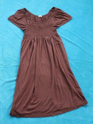 SPLENDID ~ Chocolate Brown Short Sleeve Dress ~ Size Juniors LARGE L | eBay