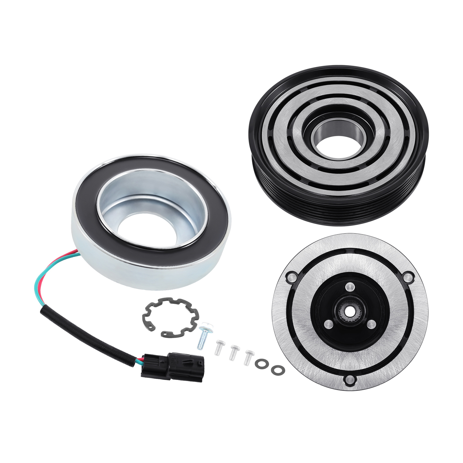 Fit For 2008-2015 Nissan Rogue 2.5L Front A/C AC Compressor Clutch Kit Replace