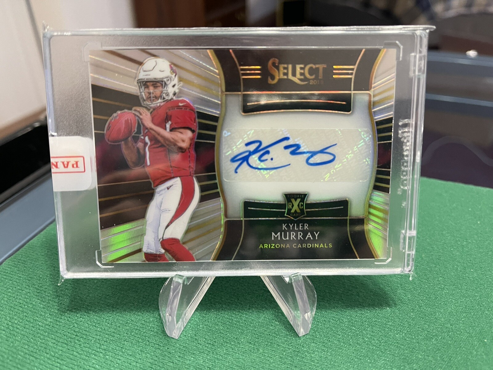 2018 Panini Select RC AUTO /49 KYLER MURRAY "XRC" SILVER PRIZM (2019 ROOKIE) SSP