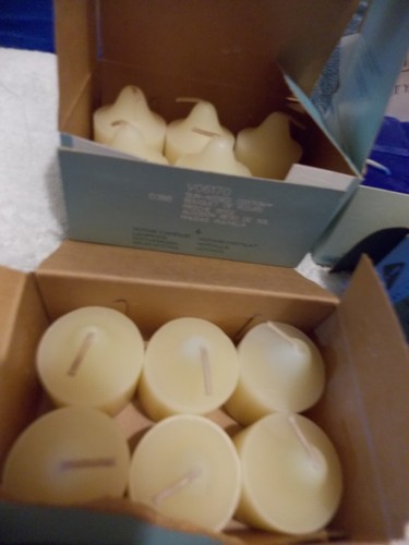 Enorme Lotto 50+ Candele PartyLite Tealights Votivi Quadrati Votivi Aroma Scioglie + - Foto 7 di 14
