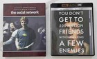 THE SOCIAL NETWORK (4K UHD, Blu-Ray, Slip Cover, Digital) **MOST COMPLETE SET**