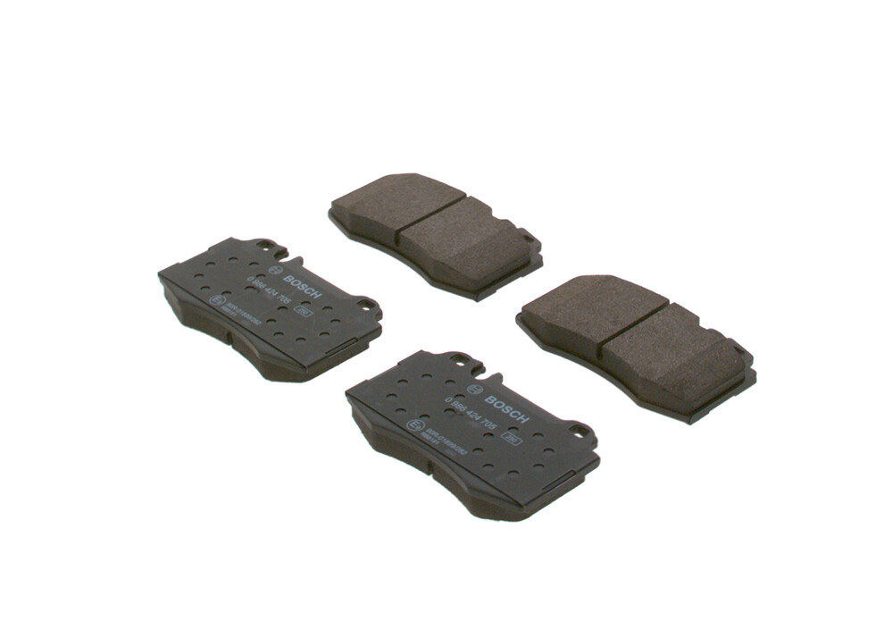 Plaquettes de frein Bosch BP418 auto pour remplacement étrier avant voiture berline