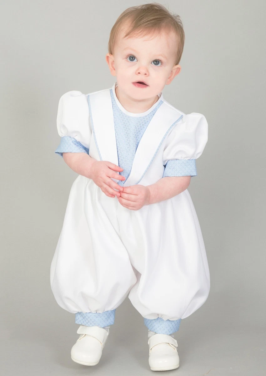 Newborn baby top boy christening outfits