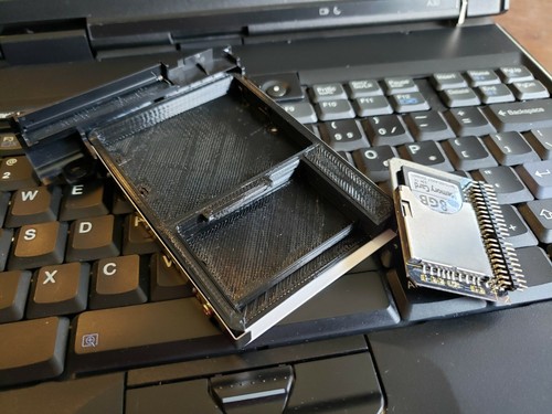 2.5" (laptop) microSD / SD to IDE hard drive adapter / carrier (44 pin) - 第 7/24 張圖片