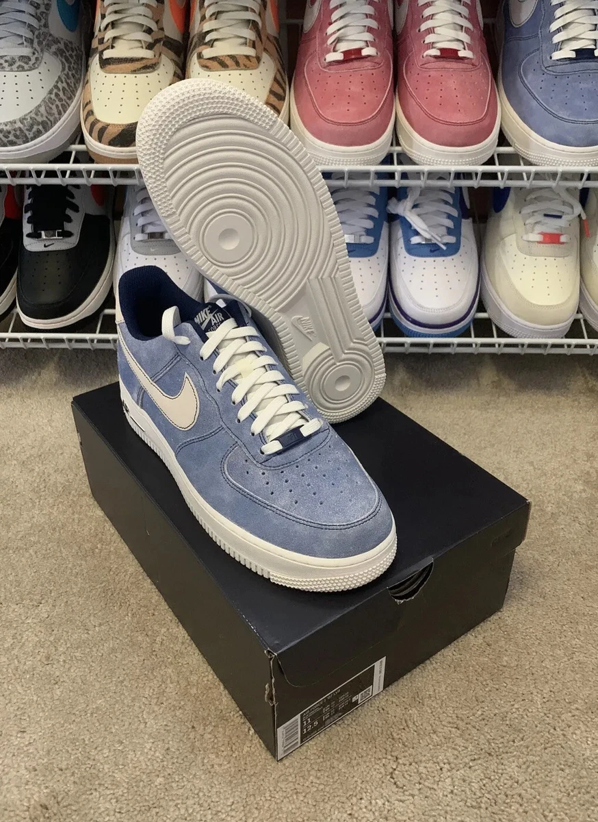 Nike Air Force 1 '07 Leather Low Blue Void for Sale | Authenticity