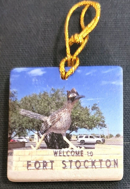 Souvenir Ornament Hanger Fort Stockton