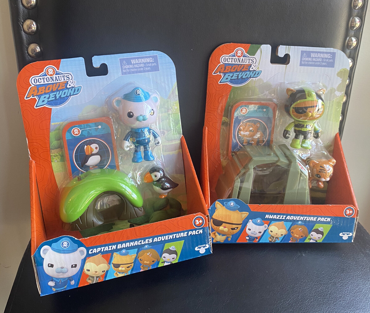 Octonauts • Above & Beyond Lot of 2 • Captain Barnacles & Kwazii
