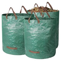 Gartenabfallsack Gartensack Laubsack Wasserdicht Selbststehend 3 StüCk 272L
