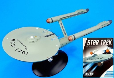 STAR TREK EAGLEMOSS RAUMSCHIFF COLLECTION XL USS ENTERPRISE NCC- 1701  (LOSE24)