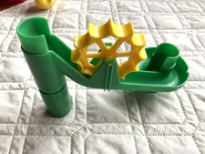 Discovery Toys Marbleworks Marble Run Green Paddle Wheel Part Piece